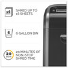A Picture of product FEL-3227901 Fellowes® Powershred® 79Ci 100% Jam Proof Cross-Cut Shredder 16 Manual Sheet Capacity