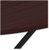 A Picture of product ALE-FT7260DMY Alera® Round Wood Folding Table 59" Diameter x 29.13h, Mahogany