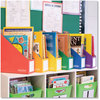 A Picture of product FEL-3381901 Bankers Box® Extra-Wide Magazine File Cardboard 4.25 x 11.38 12.88, Assorted, 6/Pack
