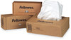 A Picture of product FEL-3604101 Fellowes® Shredder Waste Bags 50 gal Capacity, 50/Carton