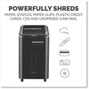 A Picture of product FEL-3825001 Fellowes® Powershred® 225Ci 100% Jam Proof Cross-Cut Shredder 22 Manual Sheet Capacity