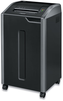 Fellowes® Powershred® 425Ci 100% Jam Proof Cross-Cut Shredder 30 Manual Sheet Capacity, TAA Compliant