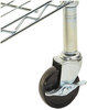 A Picture of product ALE-GR364818SR Alera® Wire Garment Rack Shelving 40 Garments, 48w x 18d 75h, Silver