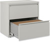 A Picture of product ALE-HLF3029LG Alera® Lateral File 2 Legal/Letter-Size Drawers, Light Gray, 36" x 18.63" 28"