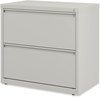 A Picture of product ALE-HLF3029LG Alera® Lateral File 2 Legal/Letter-Size Drawers, Light Gray, 36" x 18.63" 28"