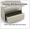 A Picture of product ALE-HLF3029PY Alera® Lateral File 2 Legal/Letter-Size Drawers, Putty, 30" x 18.63" 28"