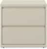 A Picture of product ALE-HLF3029PY Alera® Lateral File 2 Legal/Letter-Size Drawers, Putty, 30" x 18.63" 28"