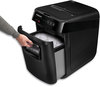 A Picture of product FEL-4656201 Fellowes® AutoMax™ 200M Auto Feed Micro-Cut Shredder 200 Auto/10 Manual Sheet Capacity
