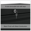 A Picture of product ALE-HLF3629BL Alera® Lateral File 2 Legal/Letter-Size Drawers, Black, 36" x 18.63" 28"