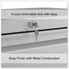 A Picture of product ALE-HLF3629LG Alera® Lateral File 2 Legal/Letter-Size Drawers, Light Gray, 36" x 18.63" 28"