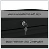 A Picture of product ALE-HLF3641BL Alera® Lateral File 3 Legal/Letter/A4/A5-Size Drawers, Black, 36" x 18.63" 40.25"
