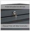 A Picture of product ALE-HLF3641CC Alera® Lateral File 3 Legal/Letter/A4/A5-Size Drawers, Charcoal, 36" x 18.63" 40.25"
