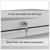 A Picture of product ALE-HLF3641LG Alera® Lateral File 3 Legal/Letter/A4/A5-Size Drawers, Light Gray, 36" x 18.63" 40.25"