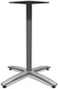 A Picture of product HON-BTX30SPR8 HON® Between™ Seated Height Bases Seated-Height X-Base for 30" to 36" Table Tops, 26.18w x 29.57h, Silver