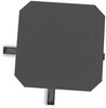 A Picture of product HON-BTX42LCBK HON® Between™ Standing Height X-Base Standing-Height for 42" Table Tops, 32.68w x 41.12h, Black