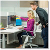 A Picture of product FEL-4807001 Fellowes® PrivaScreen™ Blackout Privacy Filter for 21.5" Widescreen Flat Panel Monitor, 16:9 Aspect Ratio