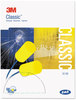 A Picture of product MMM-3111101 3M™ E·A·R™ Classic™ Earplugs E-A-R Corded, PVC Foam, Yellow, 200 Pairs/Box