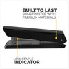 A Picture of product FEL-5010101 Fellowes® LX820™ Classic Full Strip Stapler 20-Sheet Capacity, Black