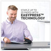 A Picture of product FEL-5010601 Fellowes® LX840™ EasyPress Half Strip Stapler 25-Sheet Capacity, Black