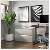 A Picture of product ALE-HLF4229LG Alera® Lateral File 2 Legal/Letter-Size Drawers, Light Gray, 42" x 18.63" 28"