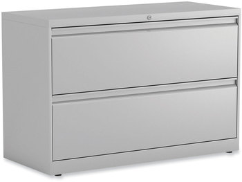 Alera® Lateral File 2 Legal/Letter-Size Drawers, Light Gray, 42" x 18.63" 28"