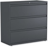 A Picture of product ALE-HLF4241CC Alera® Lateral File 3 Legal/Letter/A4/A5-Size Drawers, Charcoal, 42" x 18.63" 40.25"