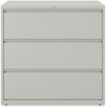 A Picture of product ALE-HLF4241LG Alera® Lateral File 3 Legal/Letter/A4/A5-Size Drawers, Light Gray, 42" x 18.63" 40.25"