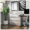 A Picture of product ALE-HLF4241LG Alera® Lateral File 3 Legal/Letter/A4/A5-Size Drawers, Light Gray, 42" x 18.63" 40.25"
