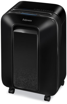 Fellowes® Powershred® LX200 Micro Cut Shredder Micro-Cut 12 Manual Sheet Capacity, Black