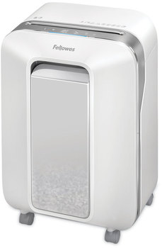 Fellowes® Powershred® LX200 Micro Cut Shredder Micro-Cut 12 Manual Sheet Capacity, White