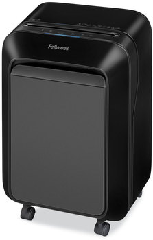 Fellowes® Powershred® LX210 Micro Cut Shredder Micro-Cut 16 Manual Sheet Capacity, Black