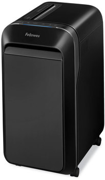 Fellowes® Powershred® LX220 Micro Cut Shredder Micro-Cut 20 Manual Sheet Capacity, Black