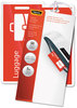 A Picture of product FEL-52003 Fellowes® Laminating Pouches 5 mil, 4.25" x 2.5", Gloss Clear, 25/Pack