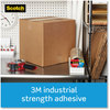 A Picture of product MMM-38506DP3 Scotch® 3850 Heavy-Duty Packaging Tape with DP300 Dispenser, 3" Core, 1.88" x 54.6 yds, Clear, 6/Pack