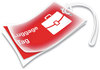 A Picture of product FEL-52034 Fellowes® Laminating Pouches 5 mil, 4.25" x 2.5", Gloss Clear, 50/Pack