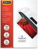 A Picture of product FEL-52040 Fellowes® ImageLast™ Laminating Pouches with UV Protection 5 mil, 9" x 11.5", Clear, 100/Pack