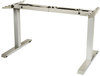 A Picture of product ALE-HT2SSG Alera® AdaptivErgo® Sit-Stand Two-Stage Electric Height-Adjustable Table Base 48.06" x 24.35" 27.5" to 47.2", Gray