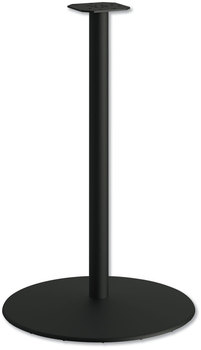 HON® Between™ Round Disc Bases Base for 42" Table Tops, 40.79" High, Black Mica