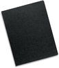 A Picture of product FEL-52115 Fellowes® Expressions™ Linen Texture Presentation Covers for Binding Systems Black, 11.25 x 8.75, Unpunched, 200/Pack