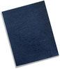 A Picture of product FEL-52124 Fellowes® Expressions™ Classic Grain Texture Presentation Covers for Binding Systems System 11 x 8.5, Navy, 50/Pack
