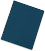 A Picture of product FEL-52145 Fellowes® Executive Leather-Like Presentation Cover Navy, 11.25 x 8.75, Unpunched, 50/Pack