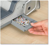 A Picture of product FEL-5217401 Fellowes® Quasar™ Manual Wire Binding Machine 130 Sheets, 8.13 x 15.38 5.13, Metallic Gray