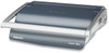 A Picture of product FEL-5217401 Fellowes® Quasar™ Manual Wire Binding Machine 130 Sheets, 8.13 x 15.38 5.13, Metallic Gray
