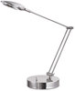 A Picture of product ALE-LED900S Alera® Adjustable LED Task Lamp with USB Port 11w x 6.25d 26h, Brushed Nickel