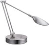 A Picture of product ALE-LED900S Alera® Adjustable LED Task Lamp with USB Port 11w x 6.25d 26h, Brushed Nickel