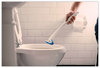 A Picture of product MMM-558SK4NP Scotch-Brite® Toilet Scrubber Starter Kit 1 Handle and 5 Scrubbers, White/Blue