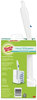 A Picture of product MMM-558SK4NP Scotch-Brite® Toilet Scrubber Starter Kit 1 Handle and 5 Scrubbers, White/Blue