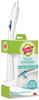 A Picture of product MMM-558SK4NP Scotch-Brite® Toilet Scrubber Starter Kit 1 Handle and 5 Scrubbers, White/Blue