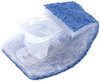 A Picture of product MMM-558SK4NP Scotch-Brite® Toilet Scrubber Starter Kit 1 Handle and 5 Scrubbers, White/Blue