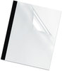 A Picture of product FEL-5222701 Fellowes® Thermal Binding System Presentation Covers Clear, 16 to 30 Sheet Capacity, 11 x 8.5, Unpunched, 10/Pack